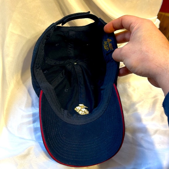 US Marines Military USMC Armed Forces Blue Ball Cap Baseball Hat - Picture 5 of 5